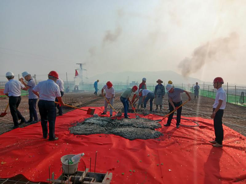 九江永恒建設主體(tǐ)廠(chǎng)房(fáng)落成典禮